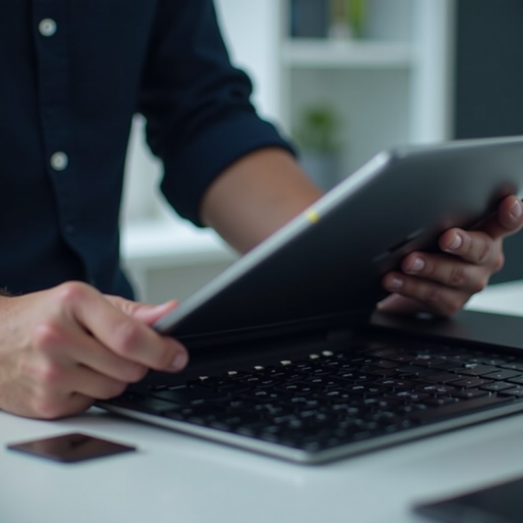 laptop bildschirm abnehmen